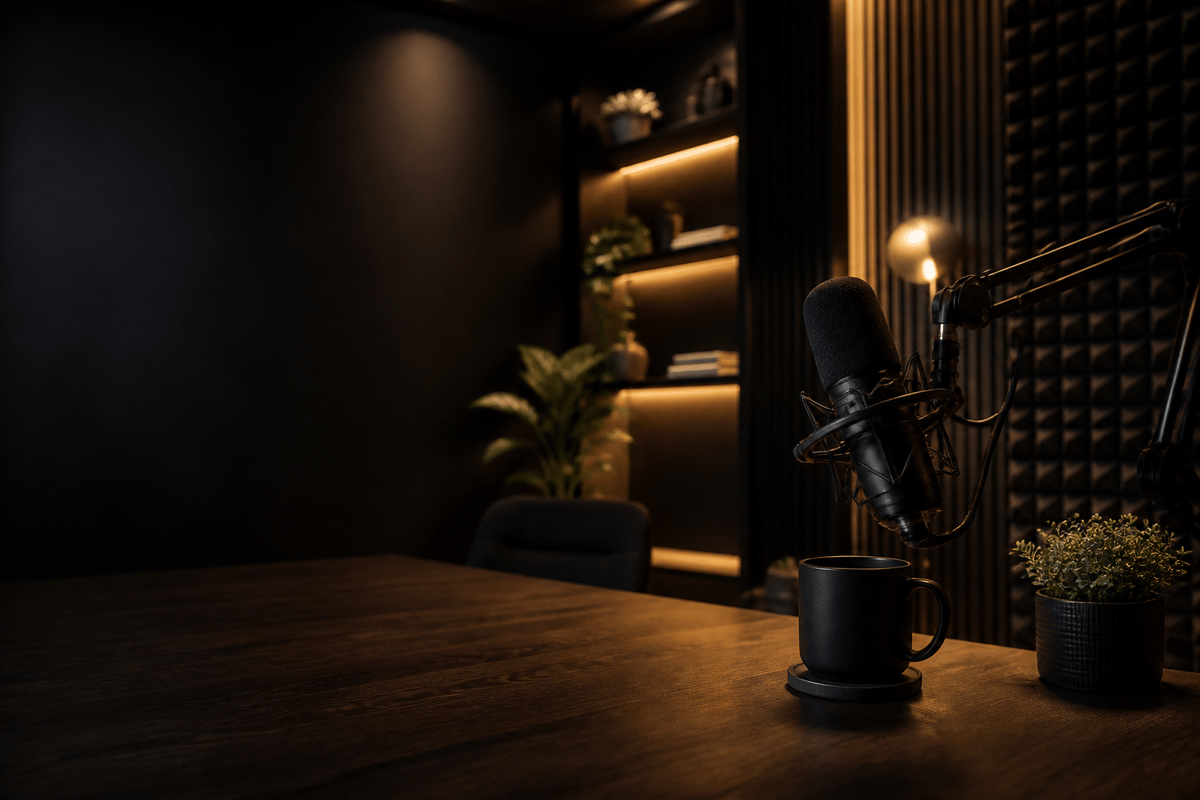Podcast studio